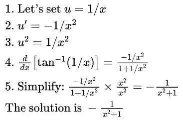 derivative of x^2 arctan 5x