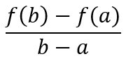 average rate of change formula