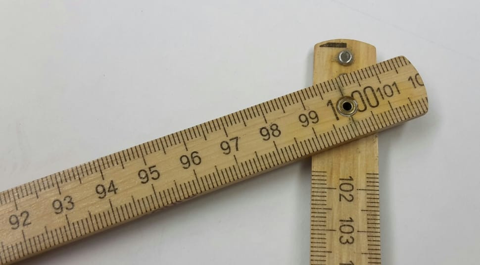 meter stick with centimeters