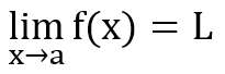 limit notation