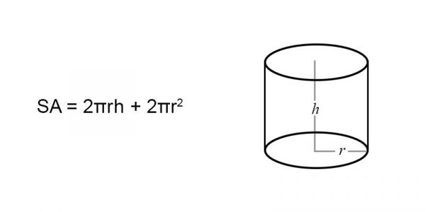 Surface area formula cylinder Cylinder Formula:,