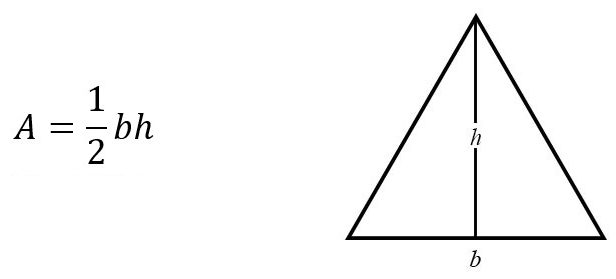 area of a triangle