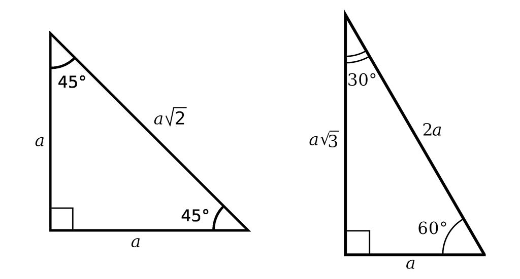45-45-90-and-30-60-90-triangles